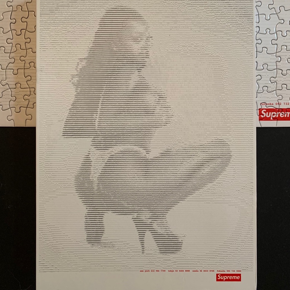 Supreme SS17 500 piece Puzzle